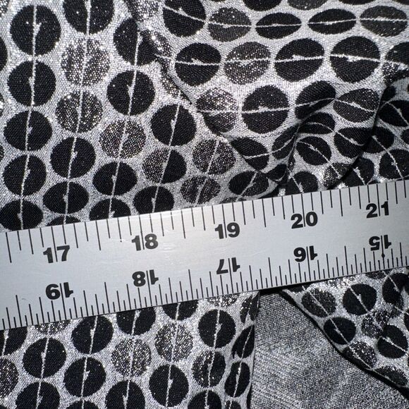 PETER NYGARD WOMEN BLACK & WHITE PATTERN Single Button BLAZER SZ 10 - Picture 7 of 8